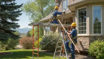 Denver, CO plumbing repair technician servicing pipes for a local plumbing business