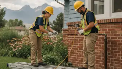 Denver, CO plumbing repair service truck for residential leak and pipe repair jobs