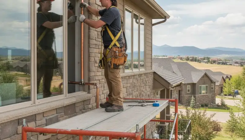 Denver, CO plumbing repair service truck for residential and commercial leak repairs