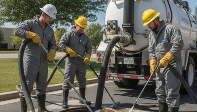 Septic tank cleaning service for Denver, CO homes by On Call Plumbers