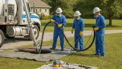 Septic tank cleaning service for Denver, CO homes by On Call Plumbers